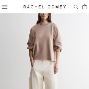 Rachel Comey Fond Sweatshirt in Bark